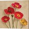Graceful Spring by Janel Pahl 14" x 14" Canvas Wall Art (Set of 2)